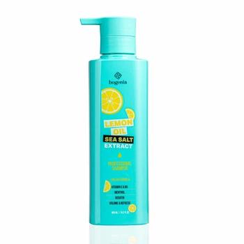 Шампунь для волосся Lemon Oil & Sea Salt Shampoo Bogenia BG440 №001