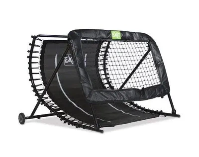 Сітка тренувальна для футболу EXIT Kickback Rebounder 124 х 90 см, чорна