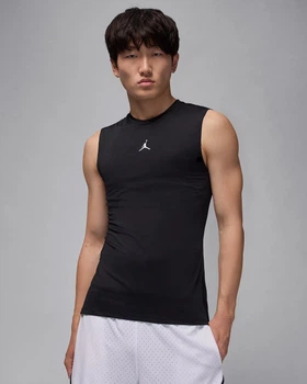 Компресійна Майка Jordan Sport Men's Dri-FIT Sleeveless Base Layer Tank(HV4101-010) L Чорний