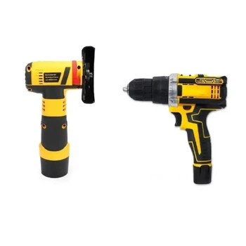 Набор аккумуляторного инструмента Mini Grinder + Шуруповерт 12V 2АКБ Желтый TOOLSET-12Y (097w)