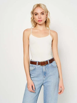Нательная майка женская H&M 1137518_бел S Белая (KAY2000001662410)