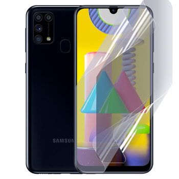Плёнка гидрогелевая для Samsung Galaxy M31 (SM-M315F) глянцевая противоударная прозрачная