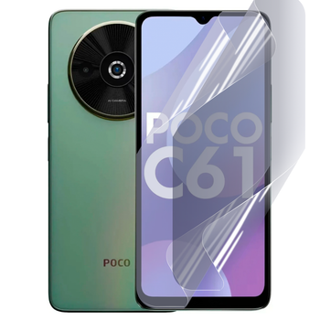Плівка гідрогелева для Xiaomi POCO C61 глянцевая протиударна прозора