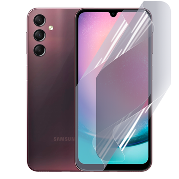 Плёнка гидрогелевая для Samsung Galaxy A24 (SM-A245F) глянцевая противоударная прозрачная