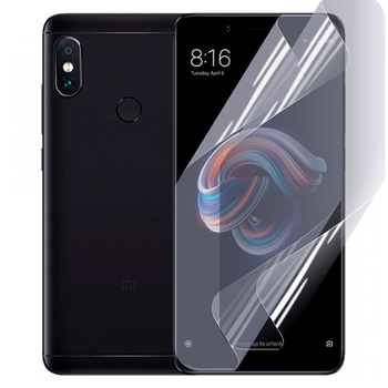 Плёнка гидрогелевая матовая для Xiaomi Redmi Note 5 протиударная прозрачная