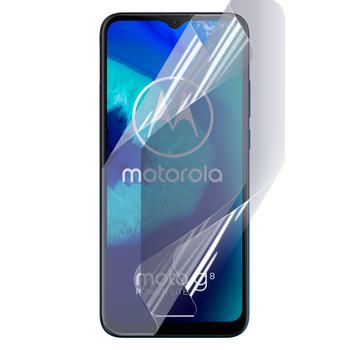 Антишпион приватная плёнка гидрогелевая для смартфона Motorola Moto G8 Power (PAHF0007RS) противоударная прозрачная