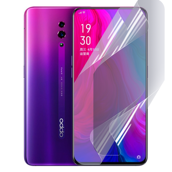 Антишпион приватная плёнка гидрогелевая для смартфона Oppo Reno Lite противоударная прозрачная