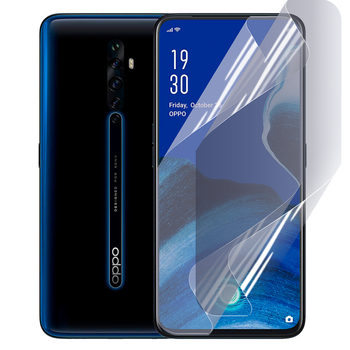 Плёнка гидрогелевая матовая для Oppo Reno 2Z протиударная прозрачная