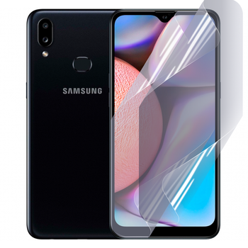 Антишпион приватная плёнка гидрогелевая для смартфона Samsung Galaxy A10s (SM-A107F) противоударная прозрачная