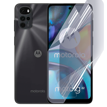 Плівка гідрогелева для Motorola Moto G22 (PATW0031) глянцева протиударна прозора