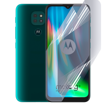 Плівка гідрогелева для Motorola Moto G9 Play глянцева протиударна прозора