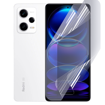 Плёнка гидрогелевая для Xiaomi Redmi Note 12 Pro 5G глянцевая противоударная прозрачная