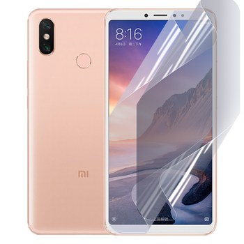 Антишпион приватная плёнка гидрогелевая для смартфона Xiaomi Mi Max 3 противоударная прозрачная