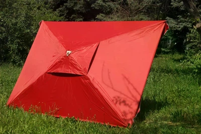 Зонт для торговли 3×3 м, с вентиляцией, для кафе и выставок