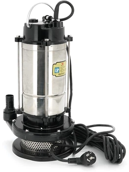 Занурювальний насос Voltronic 1500W, 220V, до 3 м³/год, підйом до 28 м, 25мм, нержавіюча сталь+ перехідник (YT38226)