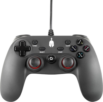 Дротовий геймпад Spartan Gear Oplon Black (SGCPCPS302)