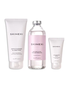 Набір для проблемної шкіри від комедонів та чорних цяток Skinexi, розмір L