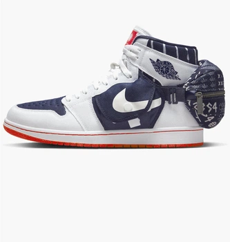 Кроссовки мужские Jordan The Air Jordan 1 Stash “Quai 54” 41 Комбінований DV1717-100