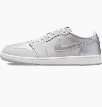 Кроссовки унисекс Jordan 1 Retro Low Og Grey 34.5 Сірий CZ0790-002