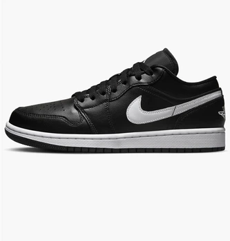 Кроссовки женские Jordan 1 Low 37.5 Черный DV0990-001