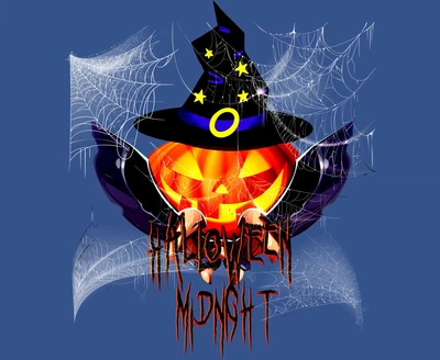 Килимок для мишки Happy Halloween scary pumpkin wizard розмір: 180x220