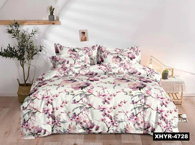 Постільна білизна Двоспальна Пакистанська байка 180 x 220 см 4728 Різнобарвна 70 х 70 см