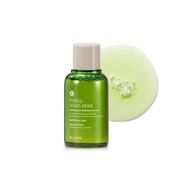 Сплэш-маска Blithe Patting Splash Mask Soothing & Healing Green Tea для лица с экстрактом зелёного чая 70 мл