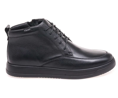 Черевики комфорт чоловічі IKOS 803-1SWINT/BLACK LEATHER 44 Чорний