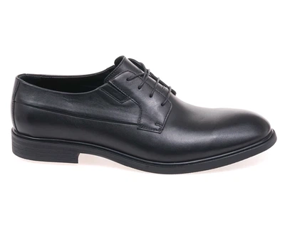 Туфлі комфорт чоловічі IKOS 424-1/BLACK LEATHER 40 Чорний