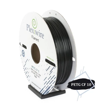 PETG CF10 пластик для 3D принтера чорний 1.2 кг