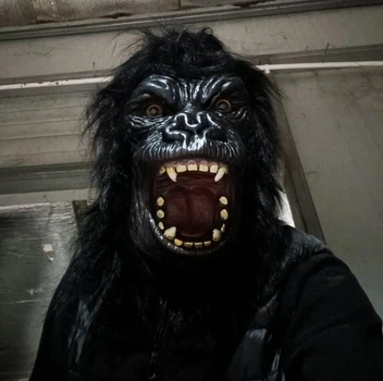 Маска латексная King Kong горилла