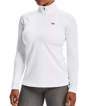 Кофта жіночі Under Armour 1/2 Zip White L Білий 1368699-100