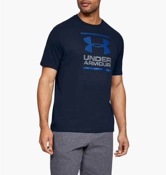 Футболка мужская Under Armour Gl Foundation Ss T Blue S Синій 1326849-408