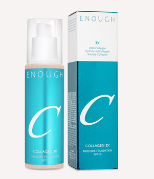 Тональний крем з потрійним колагеном ENOUGH COLLAGEN 3X Moisture Foundation SPF 15 #N00 100ml
