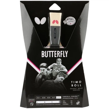 Ракетка для настільного тенісу BUTTERFLY Timo Boll SG99, чорно-червона