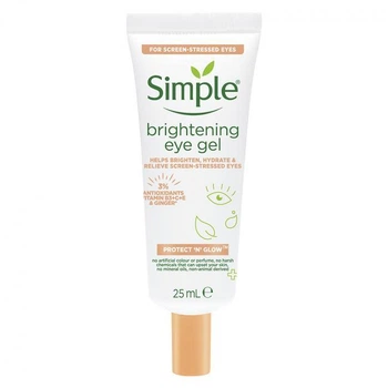 Гель для области вокруг глаз SIMPLE Осветительный PROTECT N GLOW 25 мл (8720181074578)