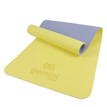 Килимок для фітнесу та йоги Gemini Sport TPE+TC 6мм GE-60028