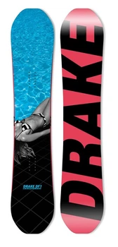 Сноуборд Drake DF1 156 Blue/pink/black (76261001) O
