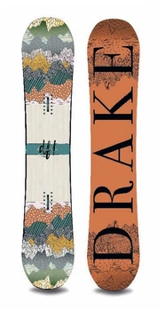 Сноуборд Drake DFL 145 Brown/multicolor (76281009)