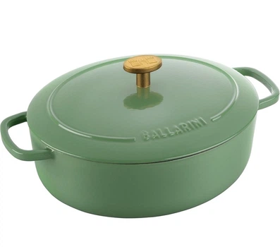 Кастрюля Ballarini Bellamonte 2,2 л овальна, зелена (75003-585-0)
