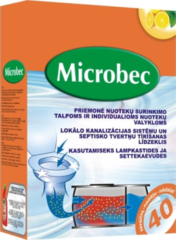Środek do szamb i oczyszczalni Bros Microbec 232BLTLVEE 1 kg (5904517021655)