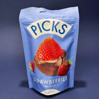 Полуниця в шоколаді Picks Strawberry Milk Chocolate 90 г