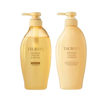 FINETODAY Tsubaki Premium Volume & Repair Kit набір для обʼєму та відновлення волосся 450 мл х 2