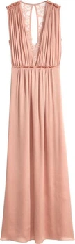 Сукня пудра максі H&M S (0621250)