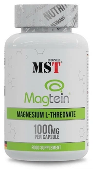 MST® Магній L-треонат Magtein® 1000 мг - 60 капсул