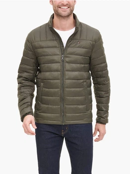 Куртка чоловіча, пуховик Tommy Hilfiger розмір 3XL Зелена