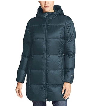 Куртка женская пуховик Eddie Bauer размер S (36-38) Синяя
