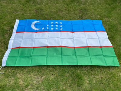 Флаг Узбекистана 90х150 см