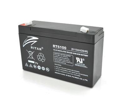 Акумуляторна батарея AGM Ritar RT6100 6V 10Ah