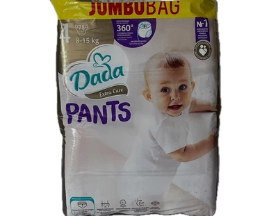 Дитячі підгузки трусики Dada Extra Care Pants №4 (8-15кг) 78шт